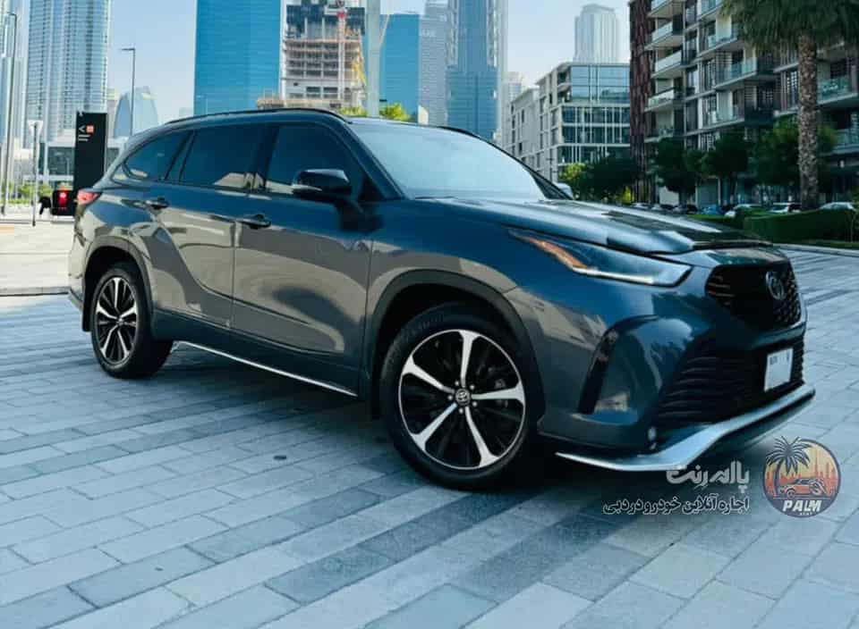 اجاره تویوتا هایلندر فول آپشن 2023 2023 در دبی - تصویر دوم