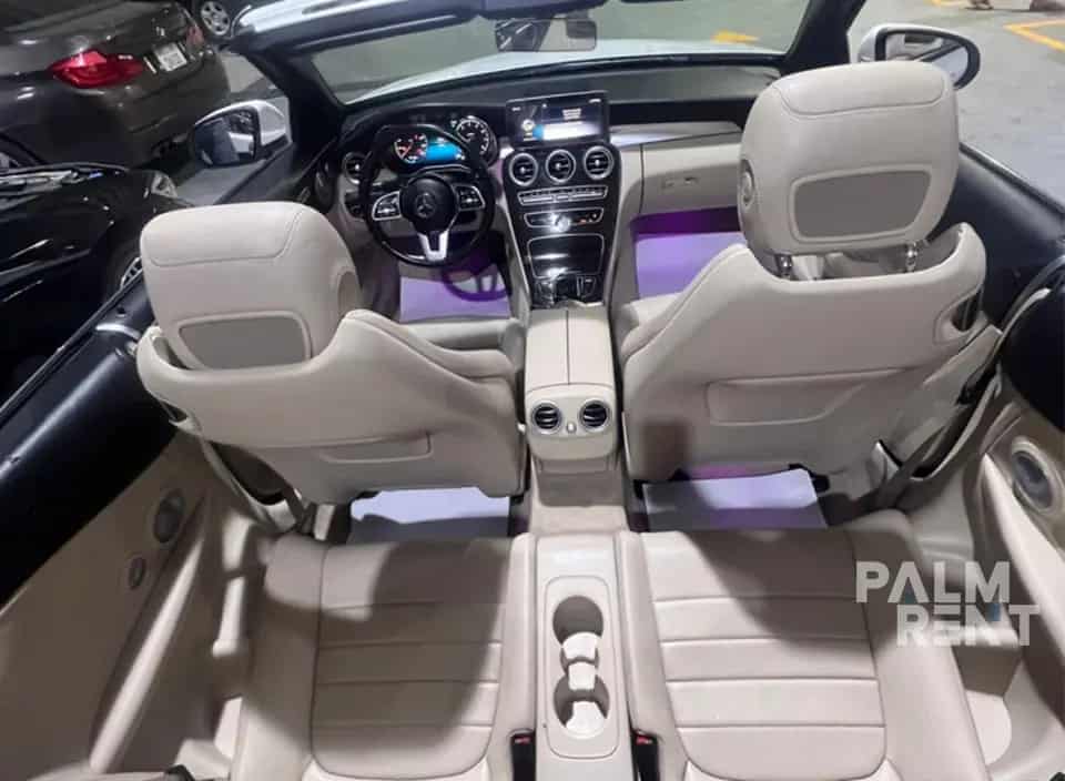 اجاره Mercedes-Benz C300 convertible 2020 در دبی - تصویر سوم